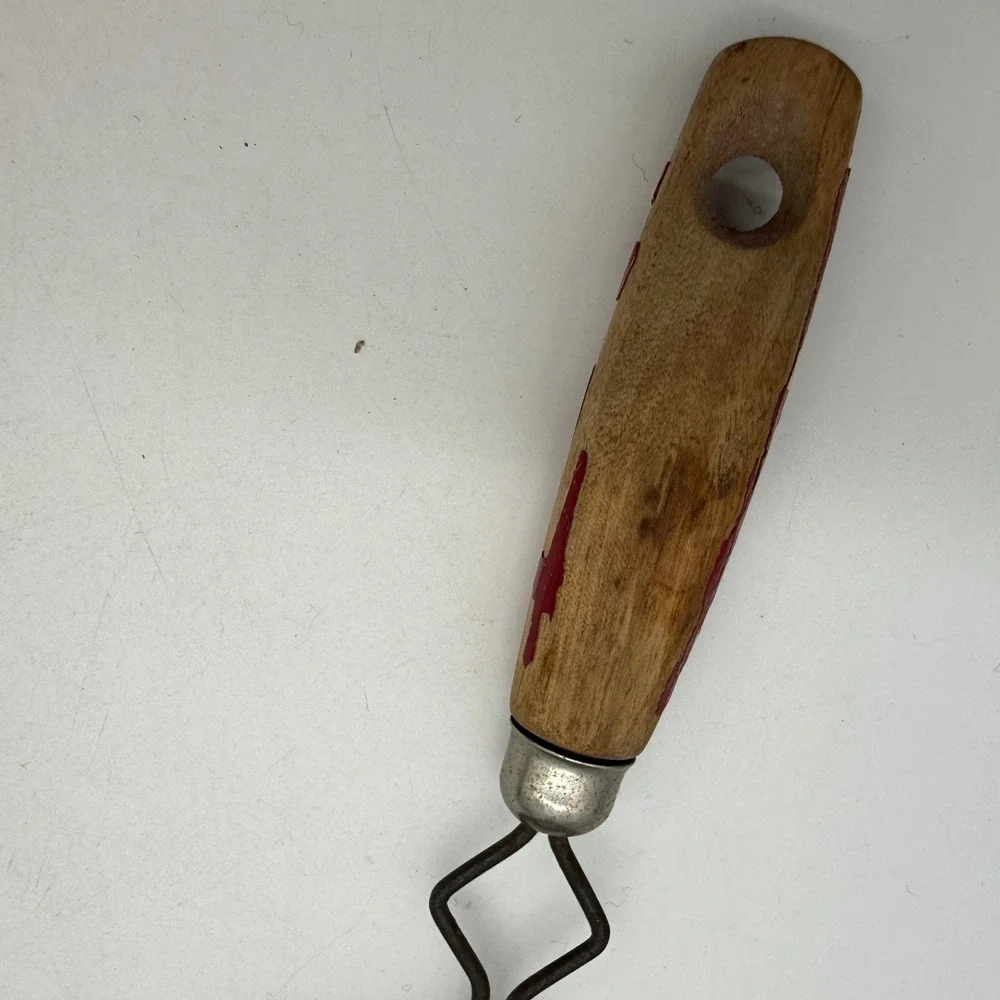 Vintage Antique Primitive Kitchen Tool Lot Potato Masher Meat Mallet Strainer